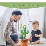 Dancing Cactus Plush Toy For Kids.