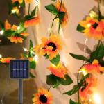 Solar Artificial Sunflower (Waterproof)
