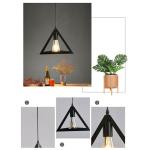 Triangle Shaped Hanging Lamp