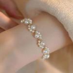 Zig Zag Pearl Bracelet