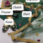 3 Pcs Women's Unstitched Fancy Katan Silk Embroidered Suit